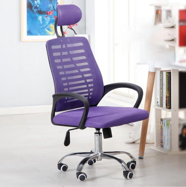 office chair with pillow