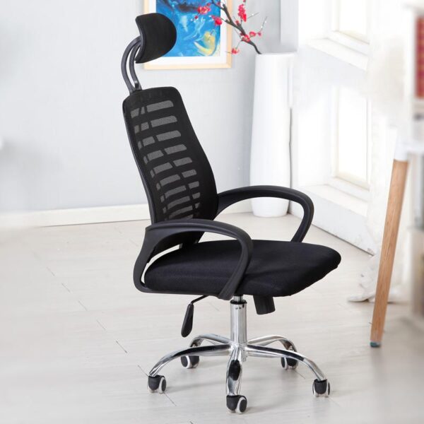 office chair with pillow